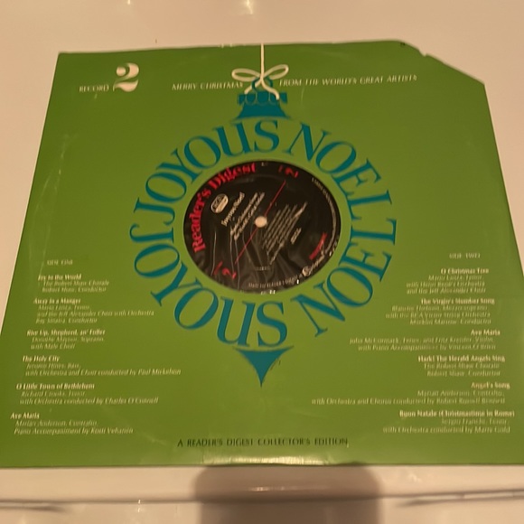 Joyous Noel 38 artists collectors edition 4 LP vinyl record albums Christmas - Picture 8 of 15